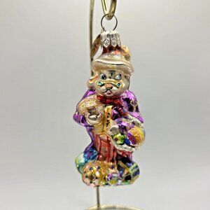 Christopher Radko Dapper Hare Little Gem Rabbit Spring Easter 3.5" Ornament
